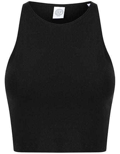 Women`s Cropped Top Black