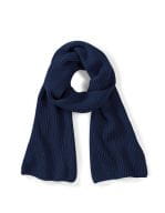 Metro Knitted Scarf French Navy