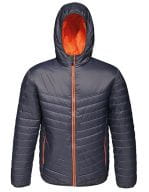 Men´s Acadia II Warmloft Down-Touch Jacket Seal Grey (Solid) / Magma Orange