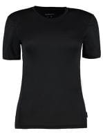 Women`s Regular Fit T-Shirt Short Sleeve Black / Black
