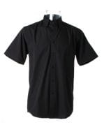 Men`s Classic Fit Workforce Shirt Short Sleeve Black