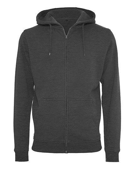 Heavy Zip Hoody Charcoal (Heather)