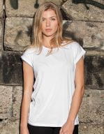 Ladies` Extended Shoulder Tee