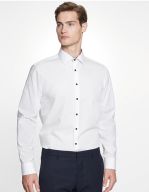 Men`s Shirt Poplin Shaped Fit Longsleeve