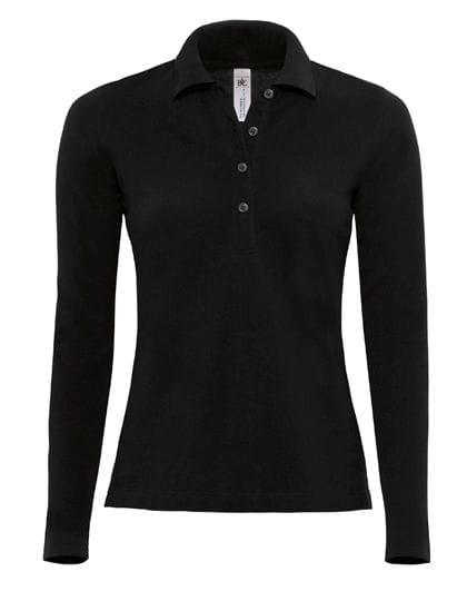 Polo Safran Pure Longsleeve / Women Black