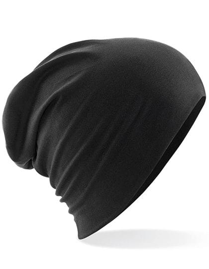 Hemsedal Cotton Slouch Beanie Black