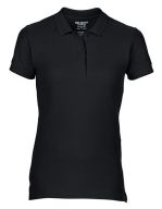 Premium Cotton® Ladies` Double Piqué Polo Black