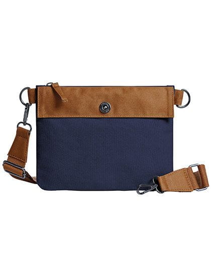 Zipper Bag Life Navy / Brown