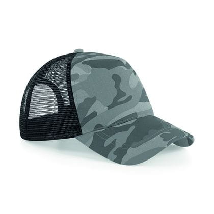 Camo Snapback Trucker Arctic Camo / Black