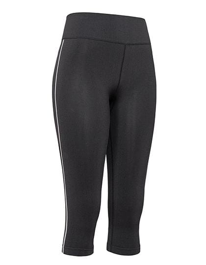 3/4 Sports Tights Women Black Opal