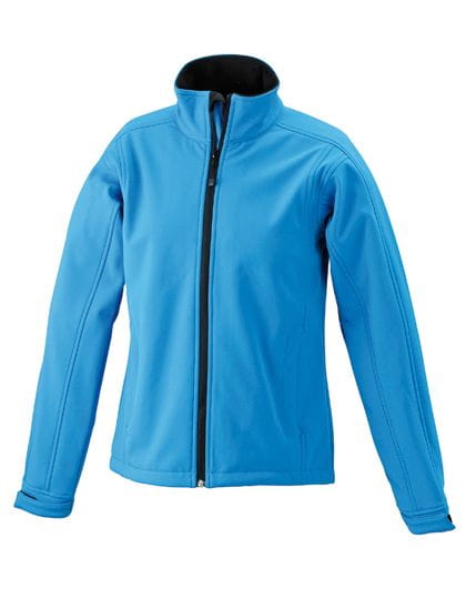 Ladies` Softshell Jacket Aqua