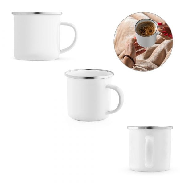 GOTZE SUB. Tasse aus Emaille