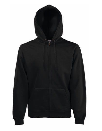 Classic Hooded Sweat Jacket Black