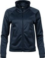 Womens Performance Zip Sweat Deep Navy