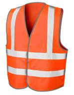 High Viz Motorway Vest Fluorescent Orange High Viz Motorway Vest Fluorescent Orange