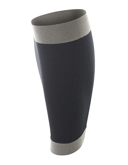 Compression Calf Sleeves (2 pair pack) Black / Grey