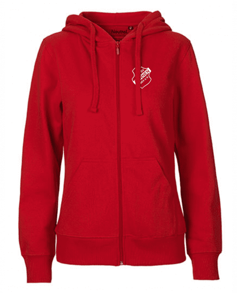 Lässige Sweatjacke für Damen Red