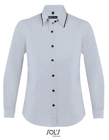 Women`s Long Sleeves Fitted Shirt Baxter