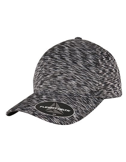 Flexfit Delta Unipanel Cap Melange Black