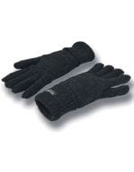 Comfort Thinsulate Gloves Black Solid