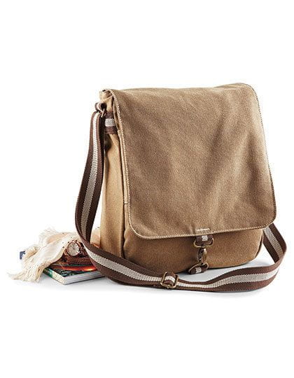 Vintage Canvas Messenger