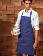 Colours Collection Bib Apron with Pocket