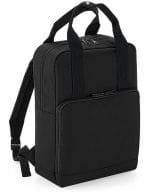 Twin Handle Backpack Black