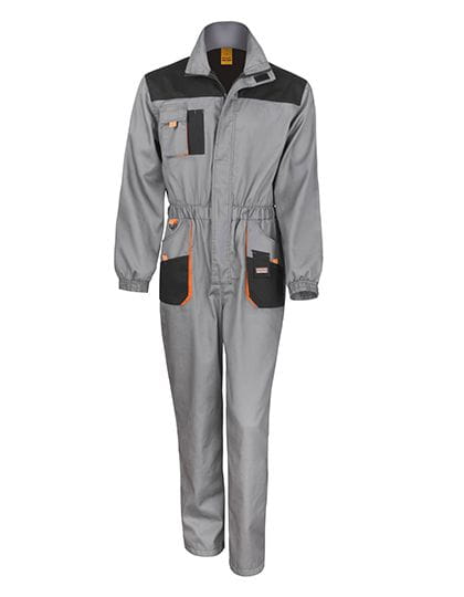 Work-Guard Lite Coverall Grey / Black / Orange