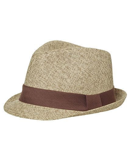 Street Style Hat Beige Melange / Brown