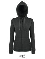 Women Hooded Zipped Jacket Seven