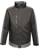 Contrast Insulated Jacket Black / Seal Grey (Solid)