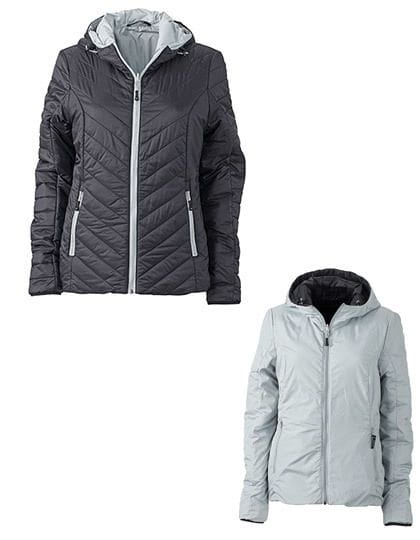 Ladies` Lightweight Jacket Black / Silver (Solid)