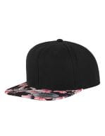 Floral Snapback Black / Red (Floral)