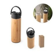 LAVER. Isolierflasche aus Bambus 440ml