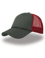 Rapper Cap Dark Grey / Red / Dark Grey