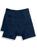 Classic Boxer (2 Pair Pack) Navy / Navy