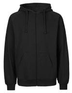 Men`s Zip Hoodie Black