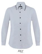 Women`s Long Sleeves Fitted Shirt Baxter