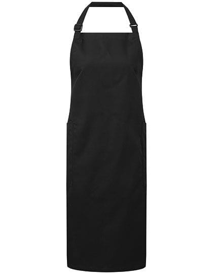 Recycled & Organic Fairtrade Bib Apron Black