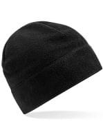 Recycled Fleece Pull-On Beanie Black