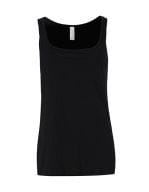 Women`s Relaxed Jersey Tank Black