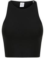 Women`s Cropped Top Black