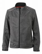 Men`s Softshell Jacket Dark-Melange