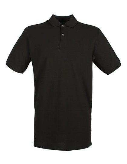 Men's Micro-fine Pique Polo Shirt Black