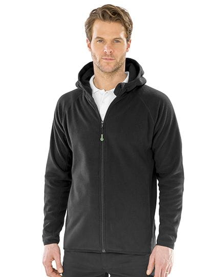 Hooded Recycled Microfleece Jacket