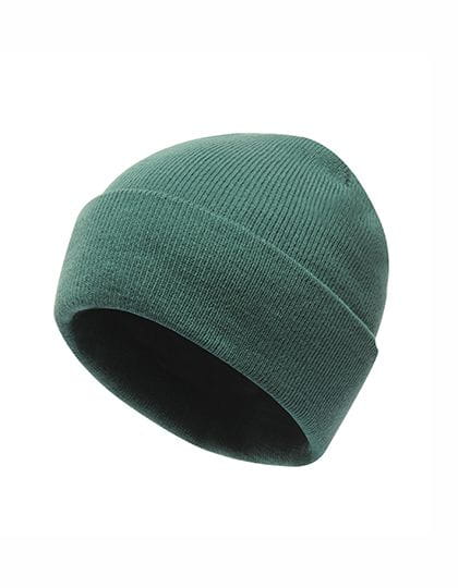 Axton - Cuffed Beanie Bottle Green