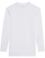 Men`s Cool Long Sleeve Base Layer Arctic White