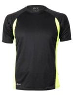 Racer Tech Tee Black / Neon Yellow