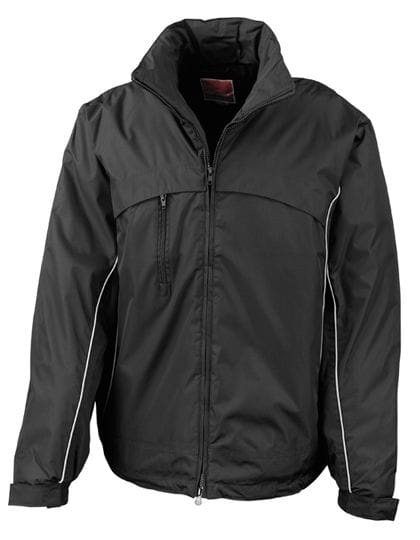 Waterproof Crew Jacket Black