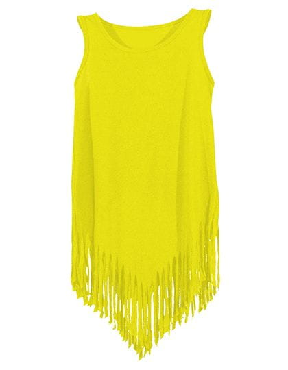 Kids` Pocahontas Vest Yellow Fluor